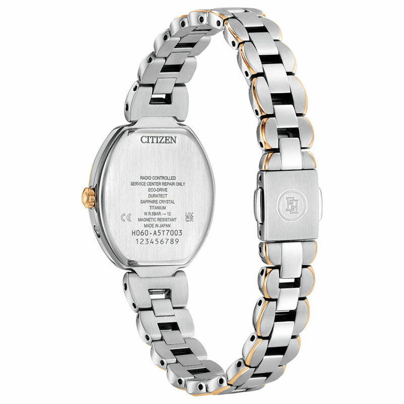 シチズン 腕時計 CITIZEN 時計 エクシード レディース 電波ソーラー クォーツ（電池式）シルバー チタン ベルト ES9485-52E シンプル 人気 おすすめ プレゼントの画像