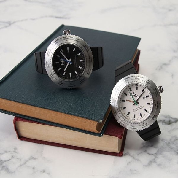 FHB 腕時計 エフエイチビー 時計 ルークシリーズ LUKE SERIES メンズ ホワイト F509SW 人気 ブランド レトロ クラシカル ビンテージ アンティーク｜watch-lab｜03