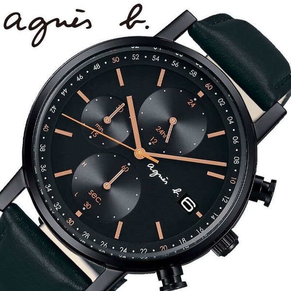 agnes b.　メンズ　時計　新品　ソーラー式 agnes b. b. アニエスベー SAM サム 腕時計 ウォッチ SOLAR