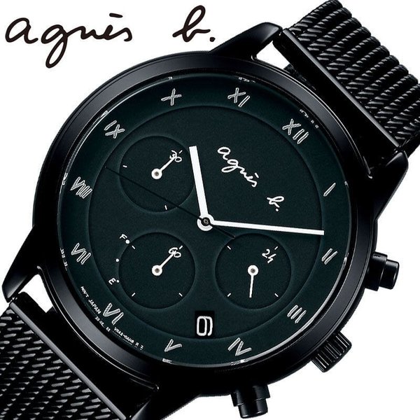 最も Agnes マルチェロ 腕時計 アニエスベー B ロゴ ブランド シンプル おしゃれ 人気 Fbrd939 クォーツ ソーラー 時計 ブラック 男性 メンズ Marcello 腕時計 レビューを書きますか 書きません ノ qhema Com