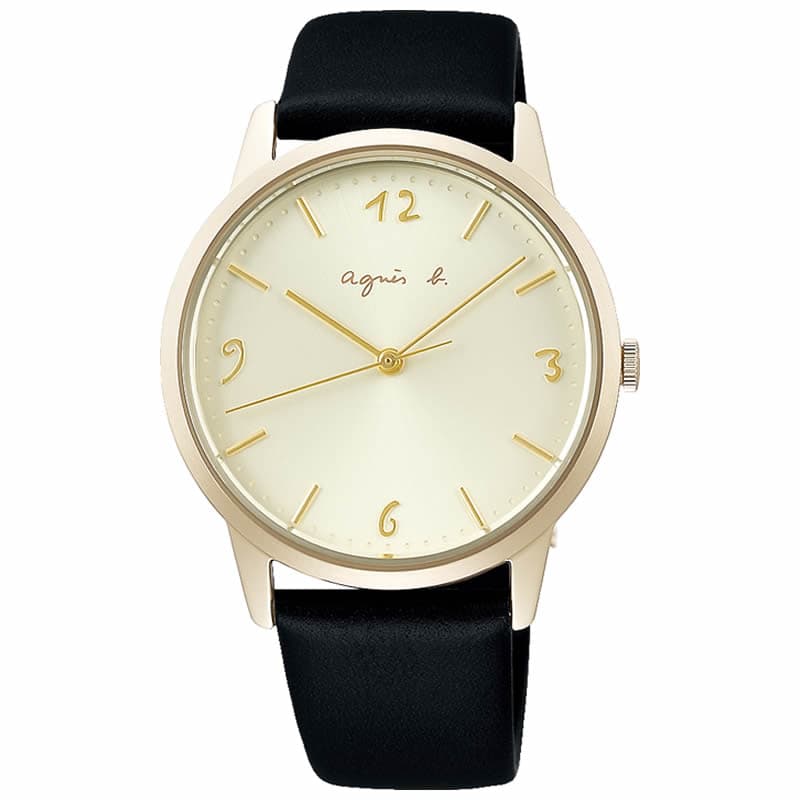 LM02 WATCH FBSK937 時計　アニエス・ベー agnes b.（アニエスベー） 腕時計 日本製 レディース シャンパン
