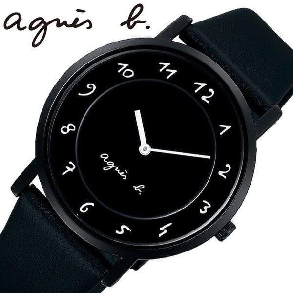 セール即納アニエスベー FCSK931 マルチェロ 腕時計 レディース 革 ブラック 時計
