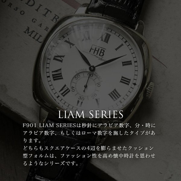 FHB 腕時計 エフエイチビー 時計 リアムシリーズ F901 LIAM SERIES