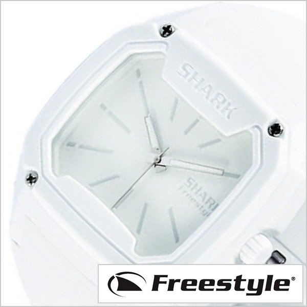 フリースタイル 腕時計 FreeStyle 時計 シリコン アナログ キラーシャーク メンズ ホワイト FS101073