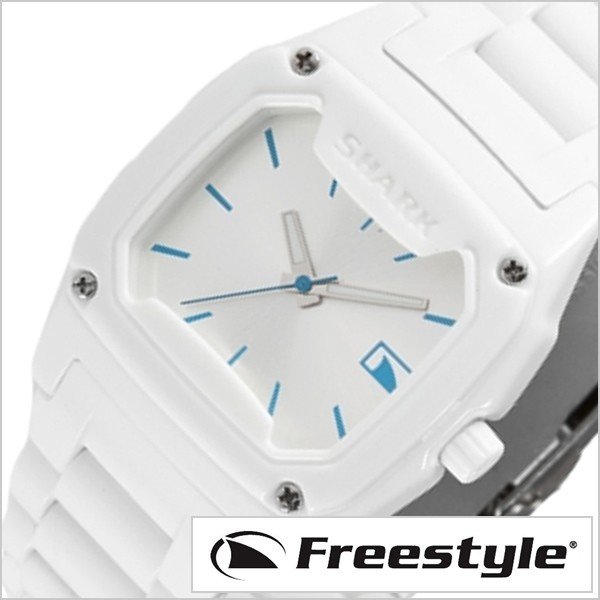フリースタイル 腕時計 FreeStyle 時計 シャークキャンディー SHARK CANDY メンズ レディース ホワイト FS101990