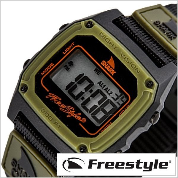 フリースタイル 腕時計 FreeStyle 時計 シャーククリップ SHARK CLIP メンズ レディース グレー FS103327