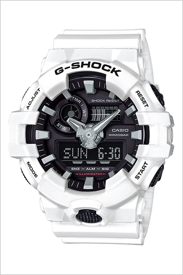 カシオ Gショック 腕時計 CASIO G-SHOCK 腕時計 ジーショック メンズ ホワイト CASIO-GA-700-7AJF｜watch-lab｜02