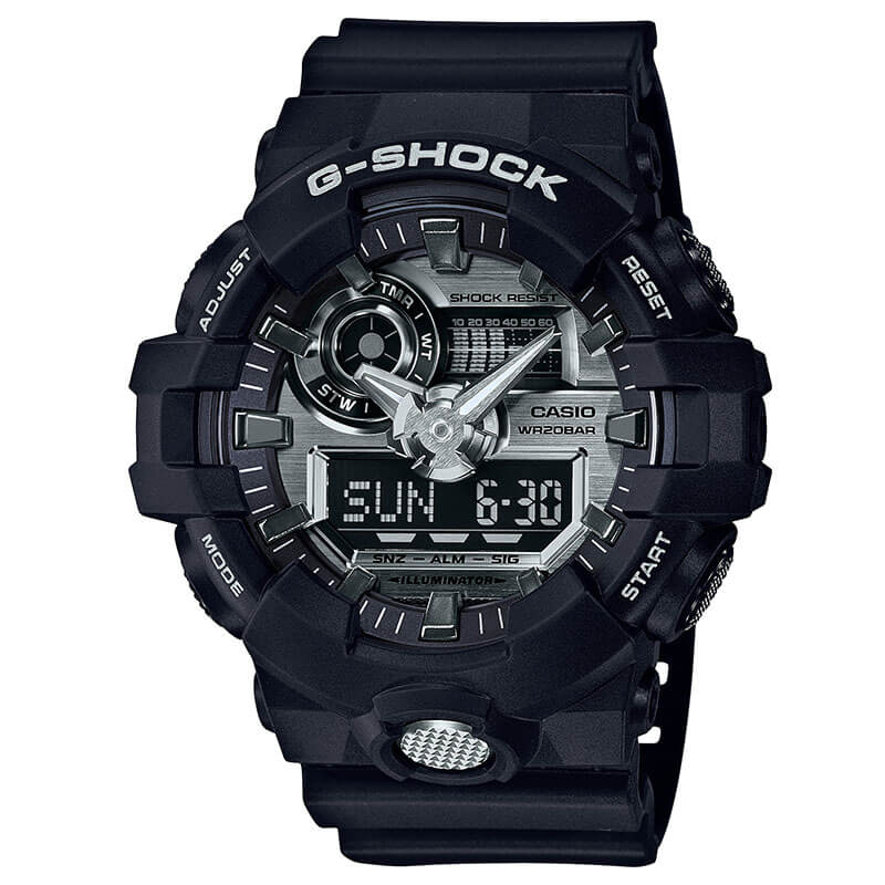 カシオ Gショック 腕時計 CASIO G-SHOCK 腕時計 ジーショック メンズ シルバー CASIO-GA-710-1AJF | G-SHOCK | 01