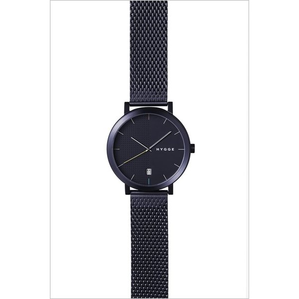 ヒュッゲ 時計 HYGGE 腕時計 2203 メンズ レディース ブラック HGE020062｜watch-lab｜02