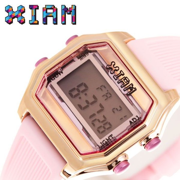 アイアムザウォッチ 腕時計 I AM THE WATCH 時計 レディース キッズ 液晶 IAM-KIT03 人気 ブランド おしゃれ ファッション デジタル キッズ 親子 ペア