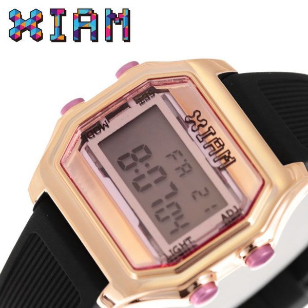 アイアムザウォッチ 腕時計 I AM THE WATCH 時計 レディース キッズ 液晶 IAM-KIT13 人気 ブランド おしゃれ ファッション デジタル キッズ 親子 ペア