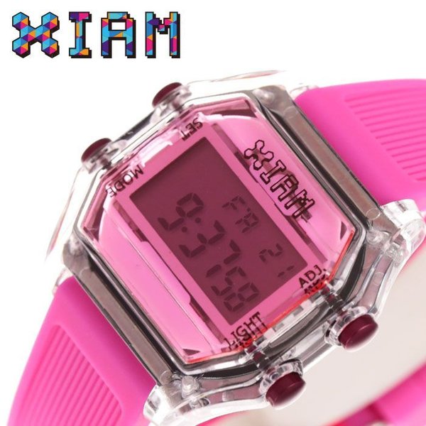 アイアムザウォッチ 腕時計 I AM THE WATCH 時計 レディース キッズ 液晶 IAM-KIT19 人気 ブランド おしゃれ ファッション デジタル キッズ 親子 ペア