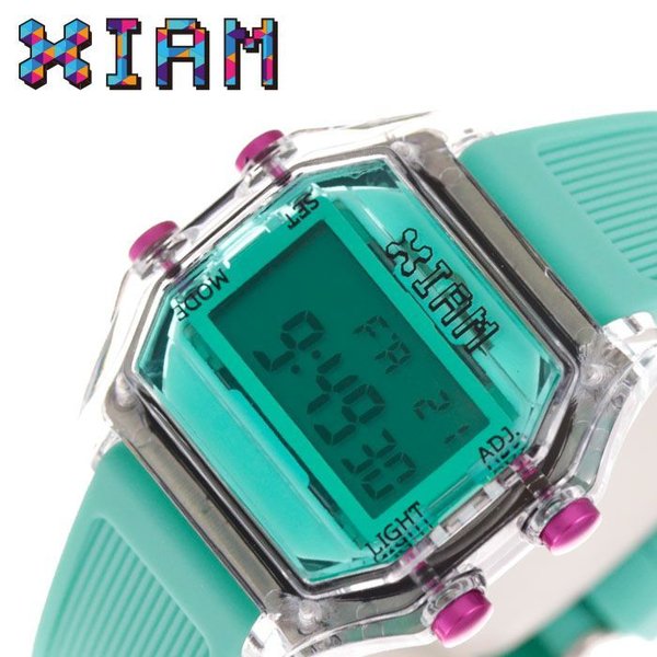 アイアムザウォッチ 腕時計 I AM THE WATCH 時計 レディース キッズ 液晶 IAM-KIT20 人気 ブランド おしゃれ ファッション デジタル キッズ 親子 ペア