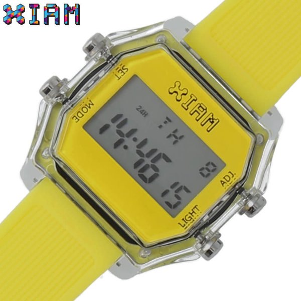 I am the watch 腕時計 アイアムザウォッチ 時計 ユニセックスイエロー IAM-KIT522｜watch-lab