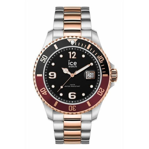 ICE WATCH アナログ腕時計 シルバー/ローズゴールド ICE WATCH（アイスウォッチ） 時計 腕時計 アイススティール シック