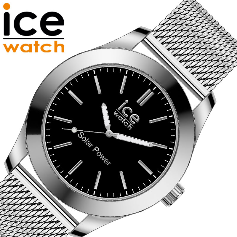  å ӻ  ƥ 顼 ߥǥ ICE WATCH ICE STEEL Solar  ֥å С  顼 ICE-023795