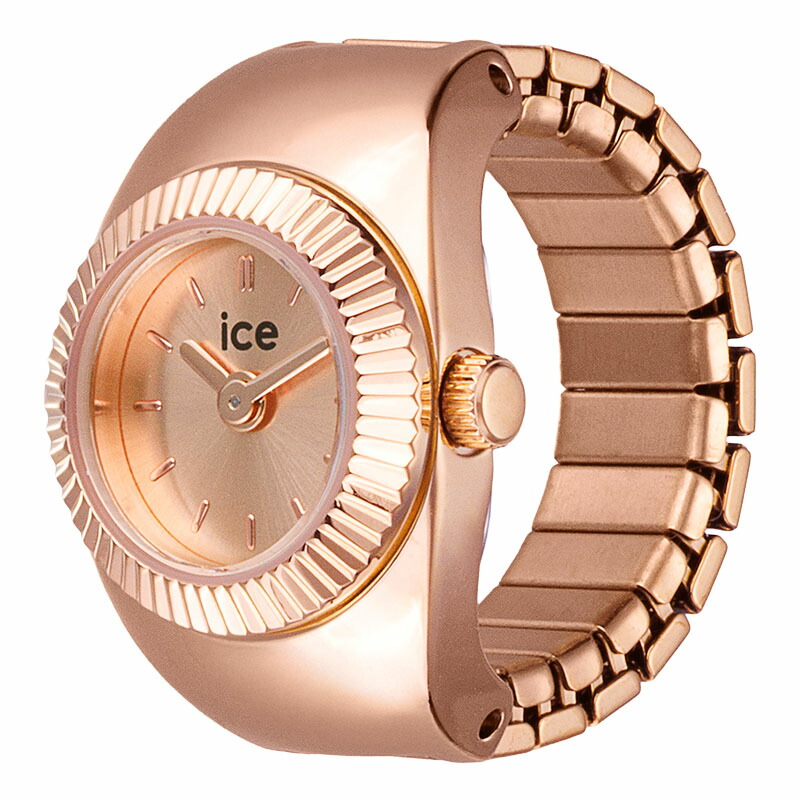 ice watch リングウォッチ「シュシュ」。ローズ-ゴールド:025519 アイス ウォッチ リングウォッチ ICE WATCH 時計 シュシュ CHOUCHOU