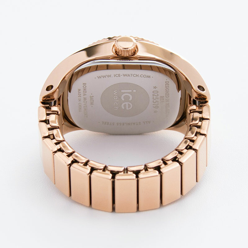 ice watch リングウォッチ「シュシュ」。ローズ-ゴールド:025519 アイス ウォッチ リングウォッチ ICE WATCH 時計 シュシュ CHOUCHOU