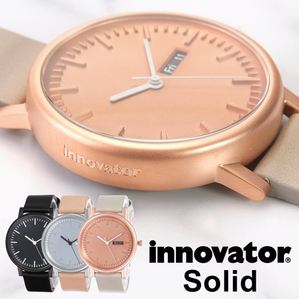 イノベーター 時計 ソリード 40mm innovator 腕時計 Solid メンズ レディース 正規品 北欧 人気 おしゃれ シンプル ミニマル デザイナーズ インテリア