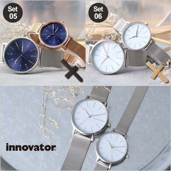 イノベーター 腕時計2点セット32mm 38mm innovator Enkel innovator 【ペアウォッチ】イノベーター 時計 エンケル 32mm