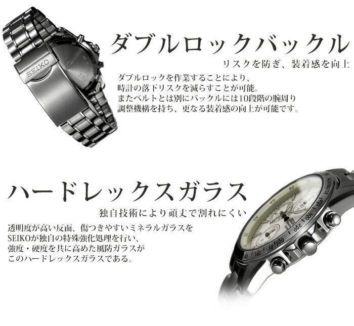 限定セット カスタム セイコー 時計 SEIKO 腕時計 クロノグラフ メンズ