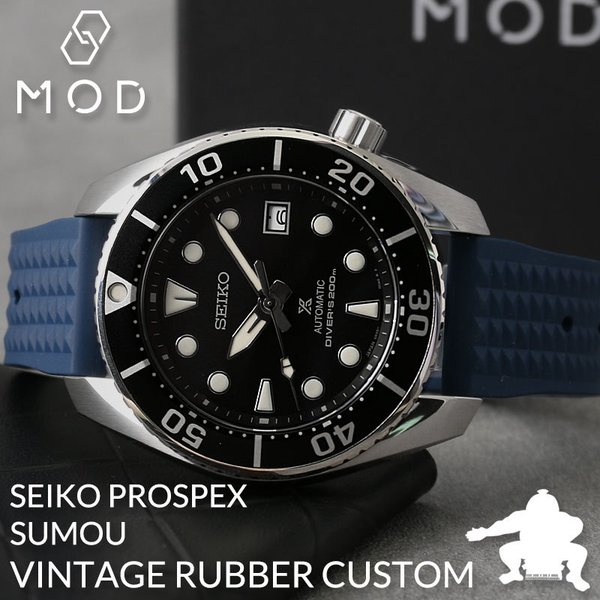 当店限定SET カスタム セイコー 腕時計 SEIKO 時計 FKM ヴィンテージ ラバー シリコン セイコー時計 SEIKO腕時計 プロスペックス スモウ SUMO Prospex