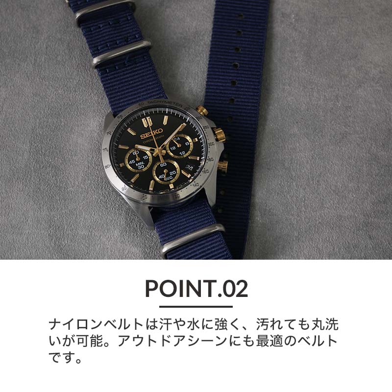 SEIKO Sportsman 手巻き時計OH済 NATOベルトおまけ付き 限定セット セイコー 腕時計 SEIKO 時計 ベルト セット メンズ
