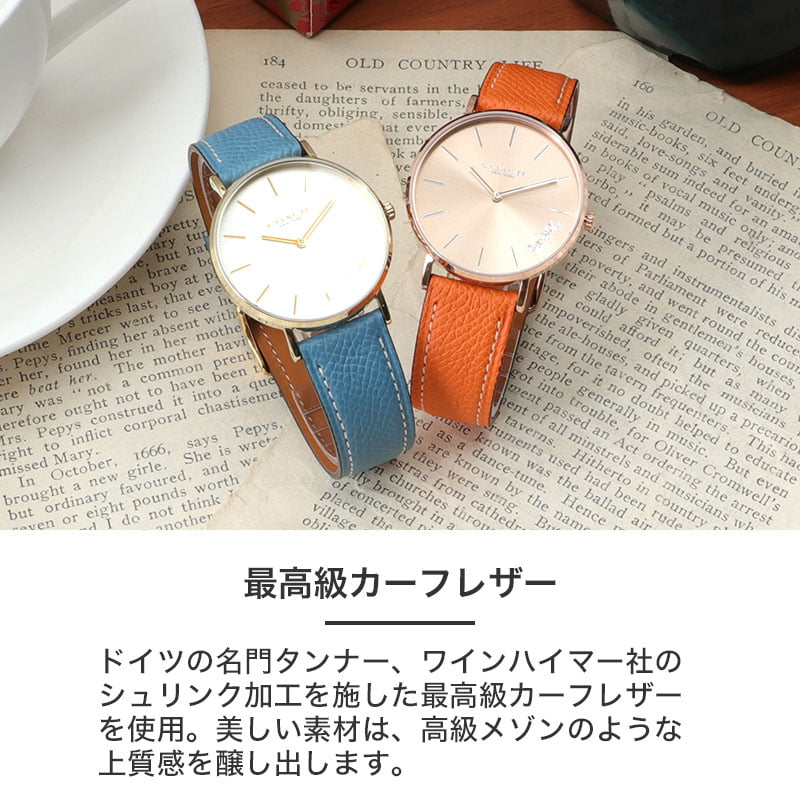 コーチ 対応 COACH ワープロラックス レザー ベルト 腕時計 替え