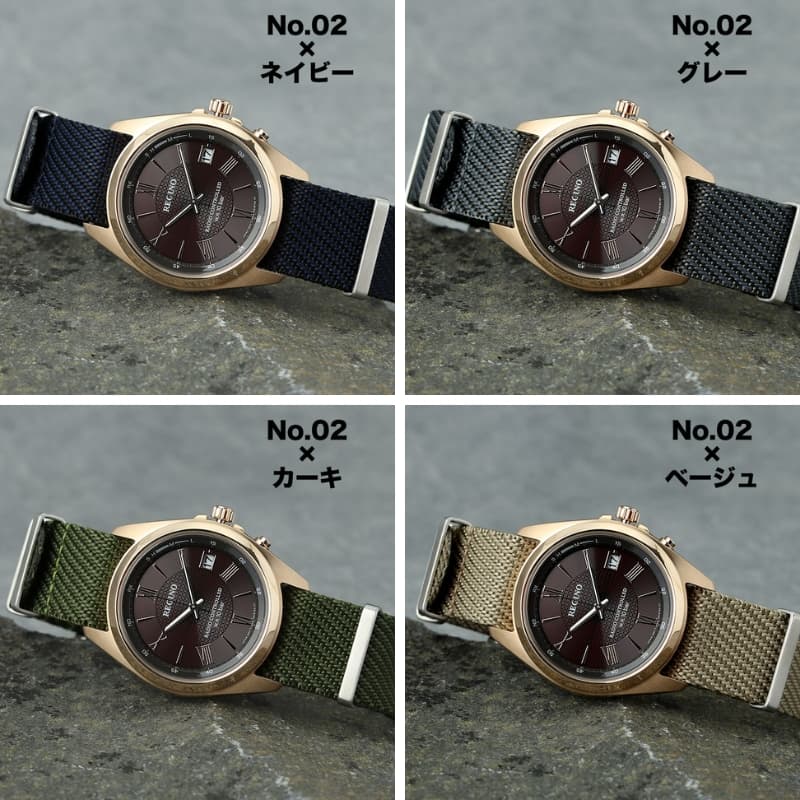 お父さん ギフト 当店限定セット CITIZEN MOD ナイロン 電波 ソーラー