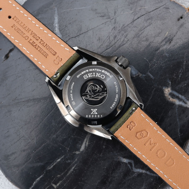 【本革レザーのサムライ】セイコー ニンジャ 腕時計 SEIKO 時計 忍者 プロスペックス 男性 メンズ ダイバー 機械式 自動巻き 手巻き メカニカル 日付 プレゼントの画像