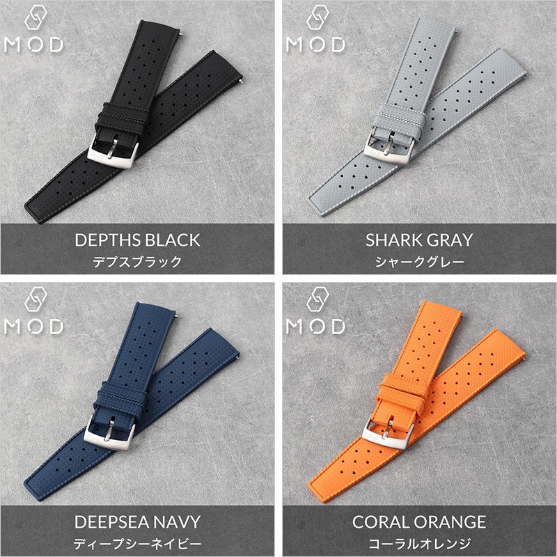 MOD FKM RUBBER VOYAGER ラバー ストラップ ボイジャー 時計 ラバー