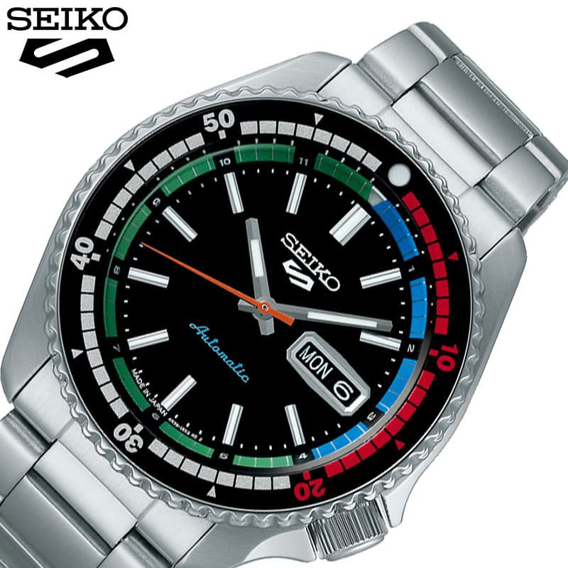  SKX Sports Style ӻ ե֥ݡ SEIKO 5 SPORTS  ֥å С   ư ӥͥ ݡ ä 