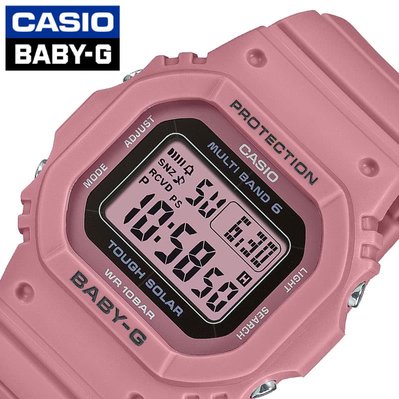 カシオ 腕時計 CASIO 時計 ベイビー ジー BABY-G レディース ピンク