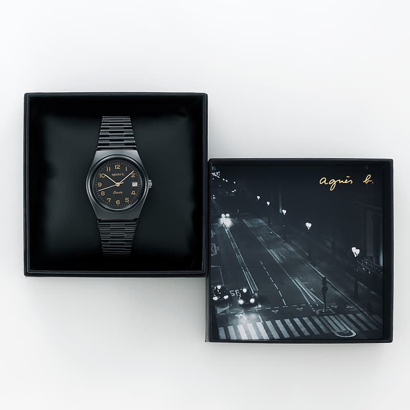 美品 agnes b アニエスベー 腕時計 レディース 黒 アニエスベー agnes b. 腕時計 レディース ブラック - メルカリ