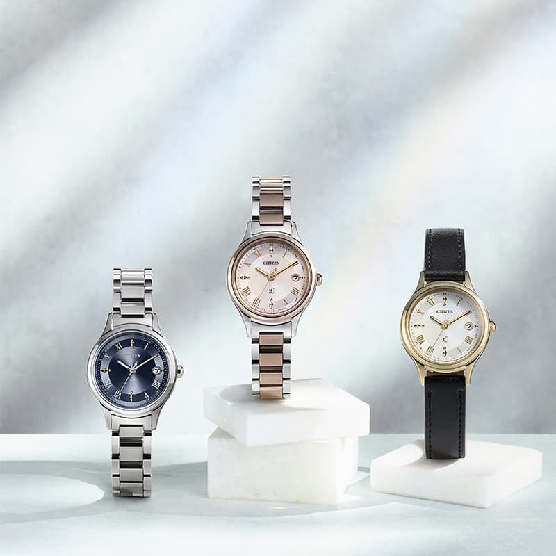 シチズン 腕時計 クロスシー CITIZEN xC レディース ダークネイビー