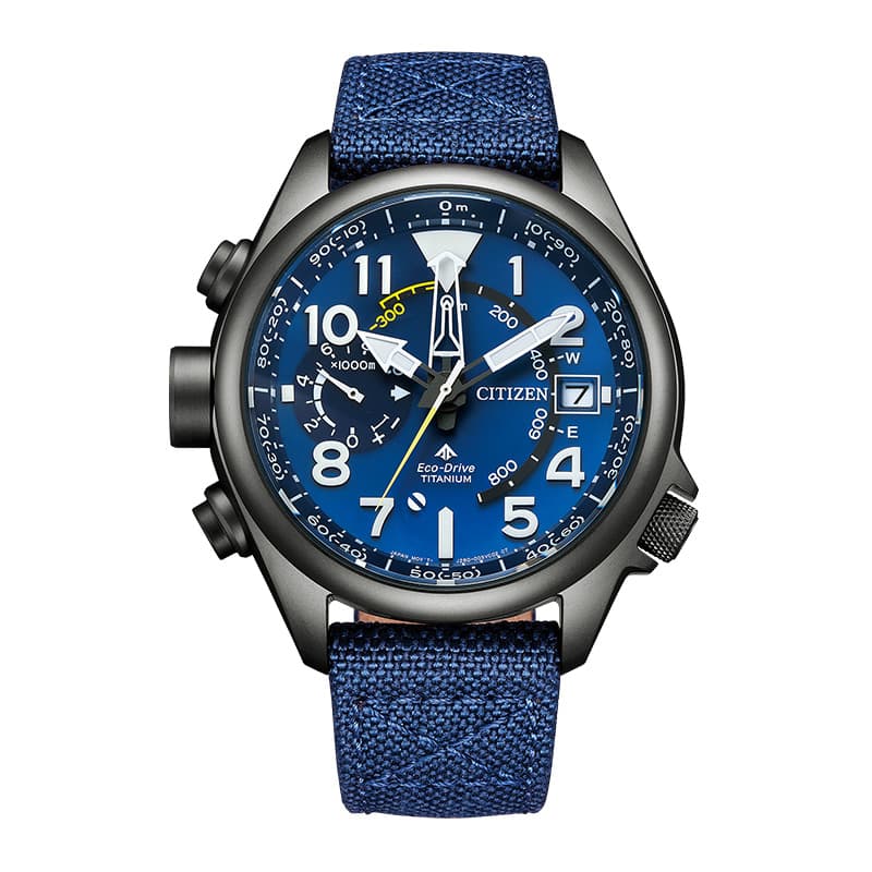 シチズン 腕時計 プロマスター CITIZEN PROMASTER メンズ ブルー 時計 ソーラー ビジネス オフィス シンプル 高性能 万能 知的 センス 上品 モダン 大人の画像
