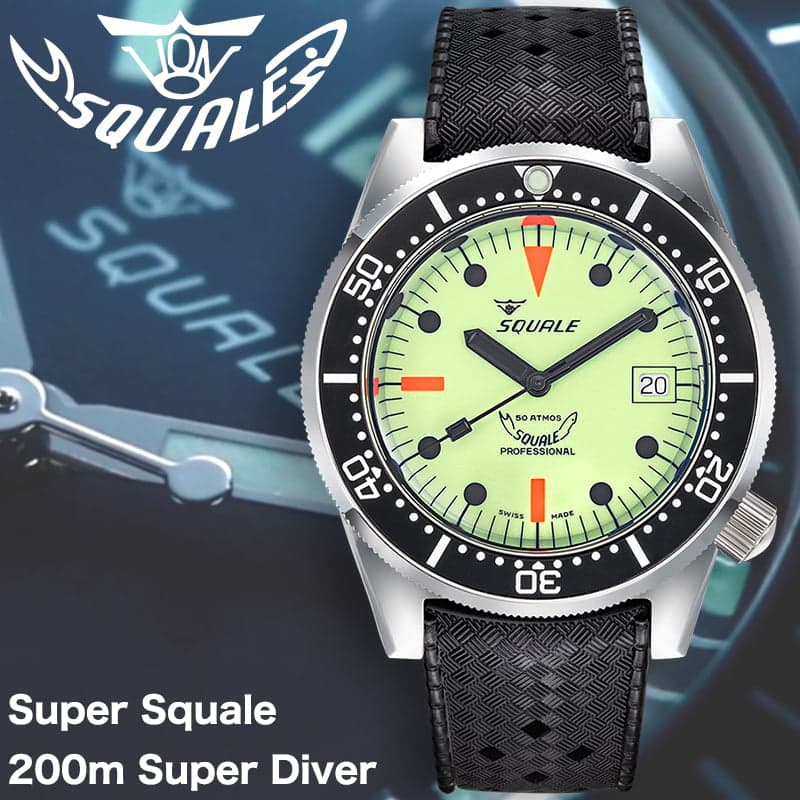 スクワーレ 腕時計 1512 SQUALE 1521FULL-HT ダイバーズ スイス 自動