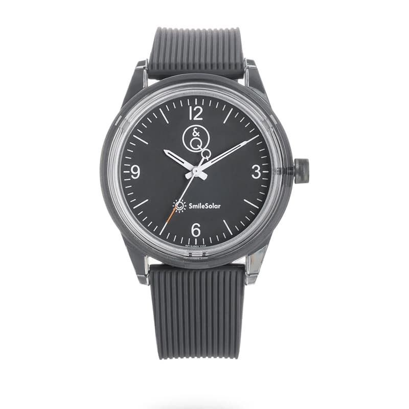 シチズン 腕時計 Q&Q 時計 旅する時計 Series 004 グレー CITIZEN 軽い