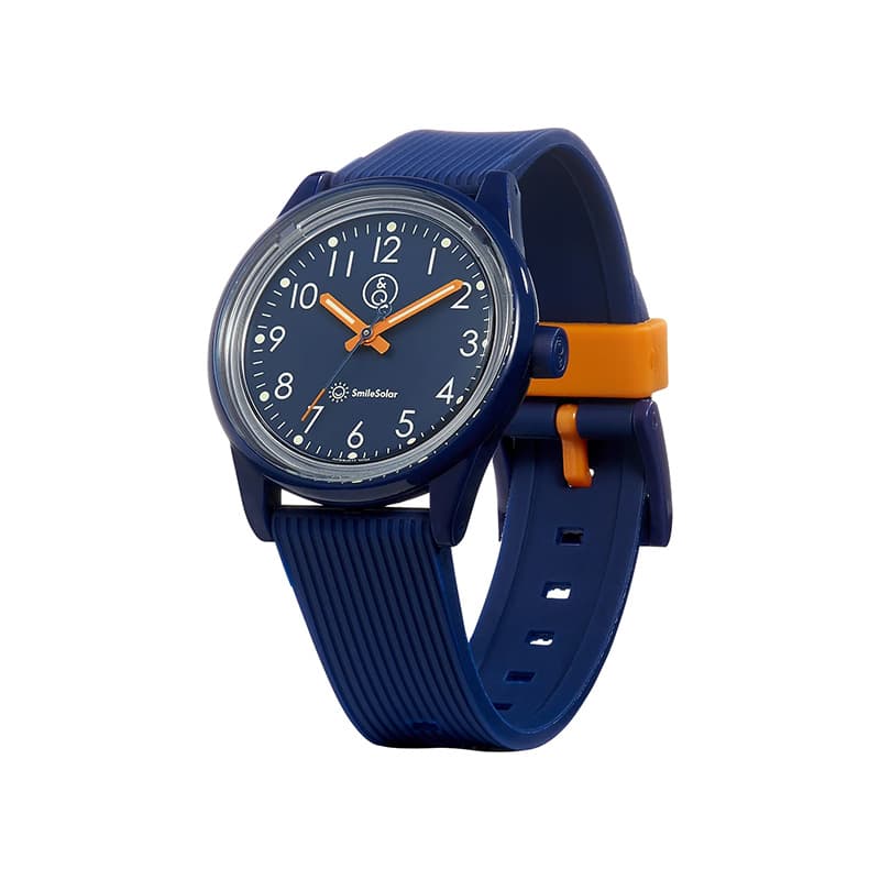 シチズン 腕時計 Q&Q 時計 旅する時計 Series 004 ネイビーブルー