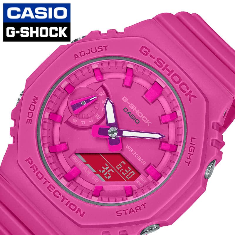 【正規品】カシオ 腕時計 CASIO 時計 ジーショック ピンク G-SHOCK Pink レディース GSHOCK Gショック 女性 頑丈 タフ タフネス 防水 ファッション レディース