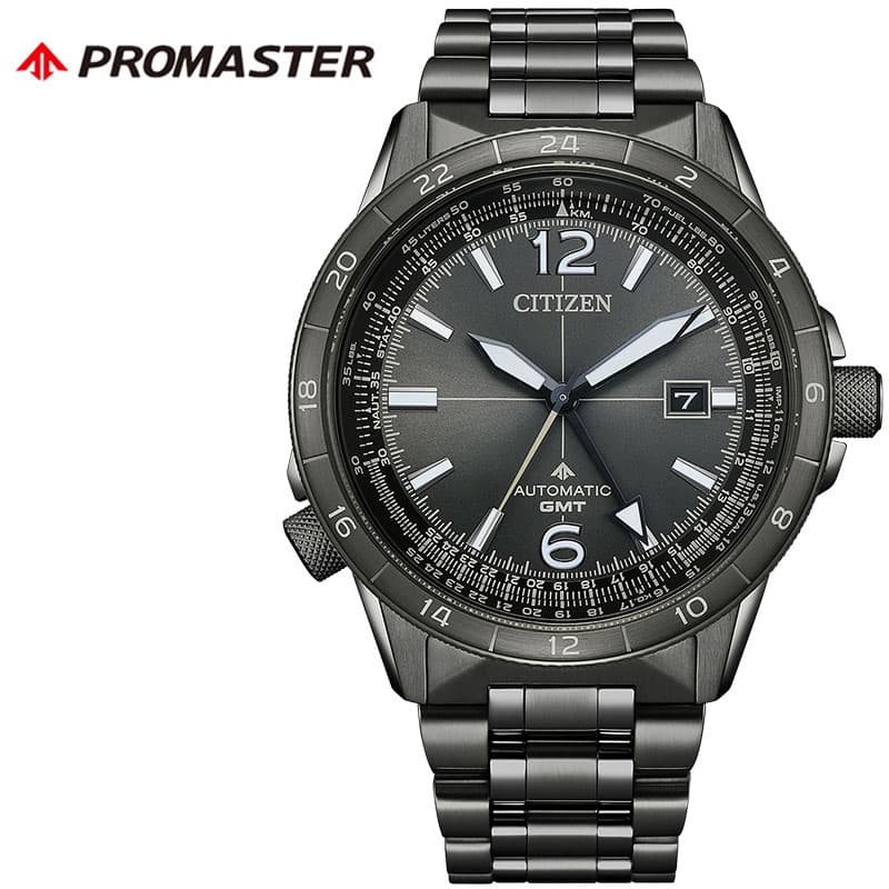 【正規品】シチズン 腕時計 CITIZEN 時計 プロマスター スカイ スカイシリーズ PROMASTER SKY SKYシリーズ メンズ ブラック 機械式 自動巻き 手巻き かっこいい