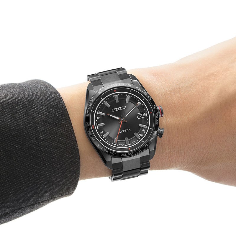 正規品】シチズン 腕時計 CITIZEN 時計 アテッサ 電池交換不要 メンズ