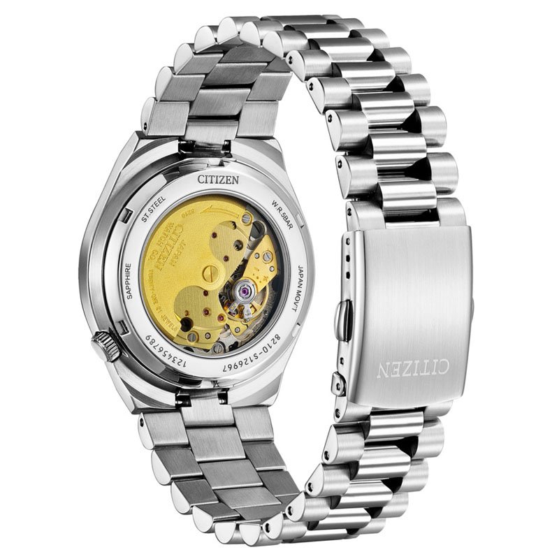 【正規品】シチズン 腕時計 CITIZEN 時計 シチズンコレクション ツヨサ TSUYOSA メンズ 男性 機械式 自動巻き オートマ メカニカル 仕事 ビジネス 社会人 新社会の画像