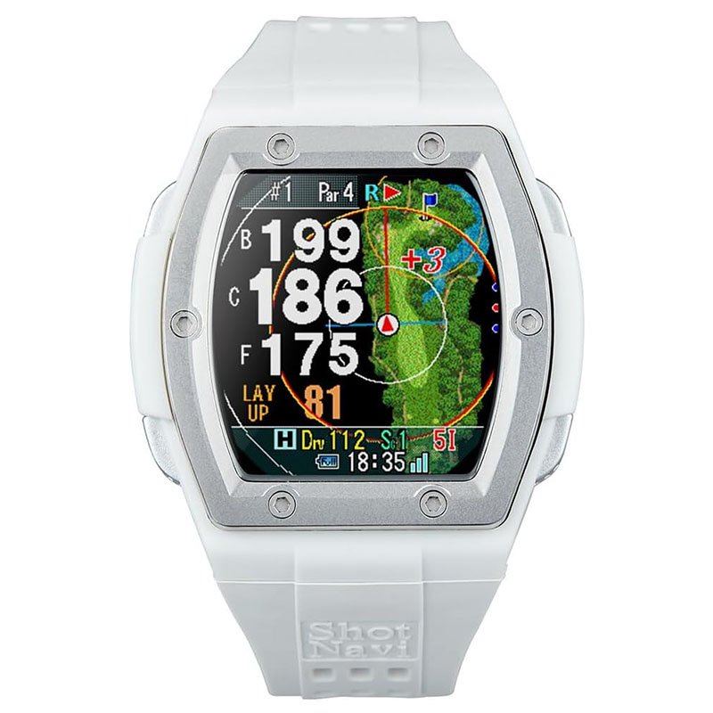 Shot Navi Crest II 本体 ホワイト(GPS 距離計) ショットナビ グレスト ツー Shot Navi CREST2 ホワイト 白 ゴルフ