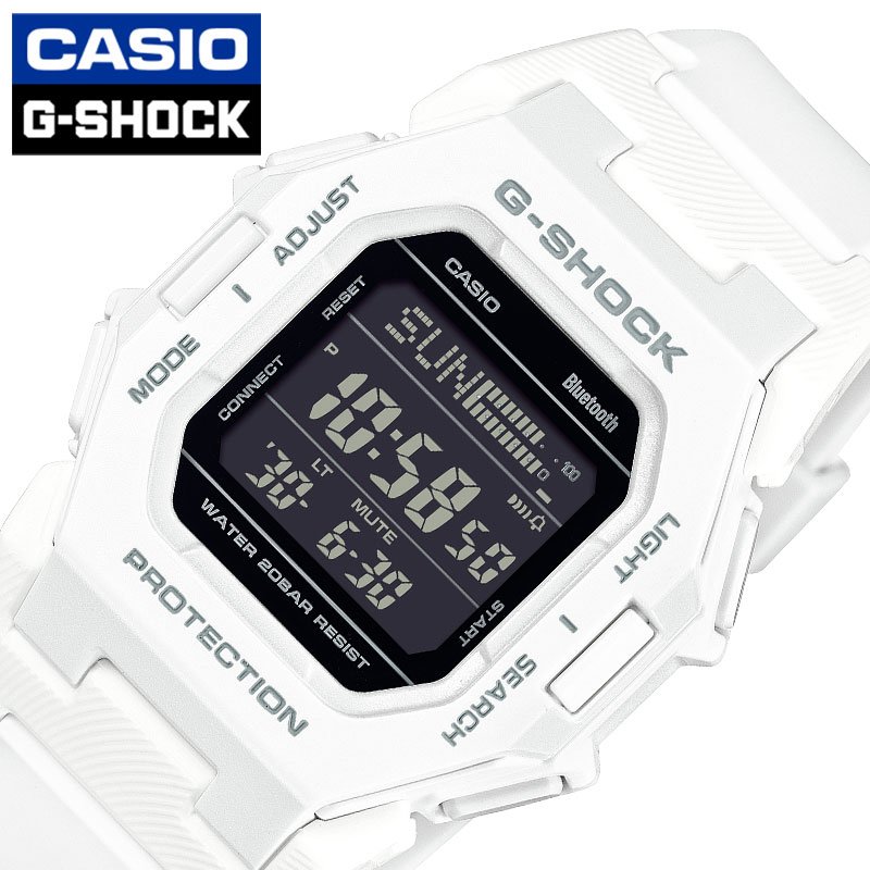 カシオ 腕時計 CASIO 時計 Gショック G-SHOCK ブラック 男性 メンズ CASIO-GD-B500-7JF 歩数計 万歩計 ブルートゥース Bluetooth ワールドタイム