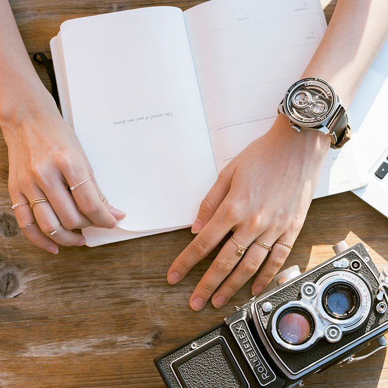 タックス ツインレンズ 腕時計 TACS TWIN LENS メンズ ブラック×シルバー ダークブラウン 時計 機械式 自動巻き TS2002A 人気 おすすめ おしゃれ |  | 06