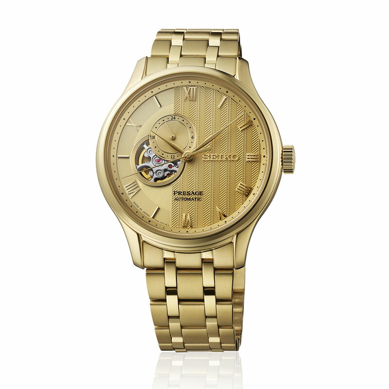 セイコー 腕時計 SEIKO 時計 プレザージュ メンズ イエローゴールド