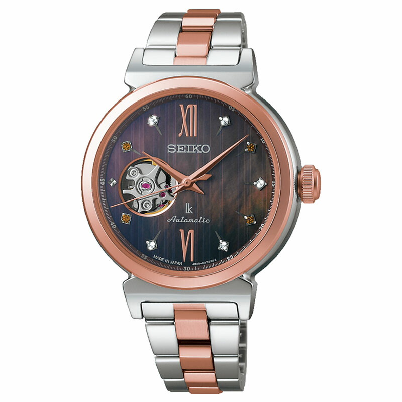 LUKIA セイコー 腕時計 ルキア SEIKO レディース ブラック 時計