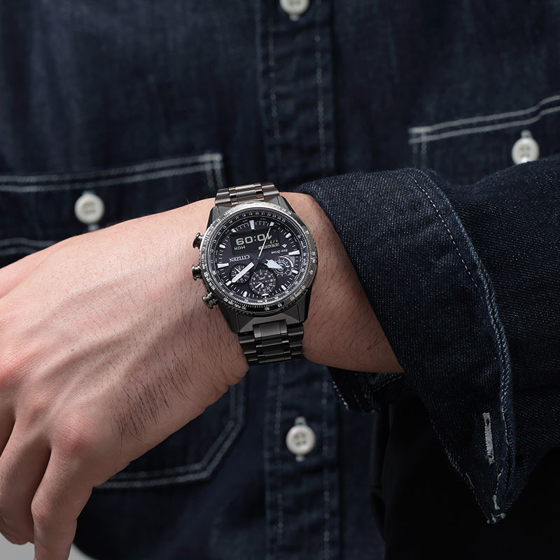 シチズン 腕時計 プロマスター メンズ 男性 ブラック 時計 電波