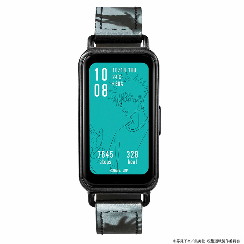 呪術廻戦 腕時計 伏黒恵モデル GARRACK 時計 JK002-F コラボモデル メンズ レディース スマートウォッチ アニメグッズ 贈り物 息子 娘 孫 忠実再現の画像